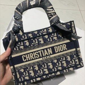Dior book tote mini